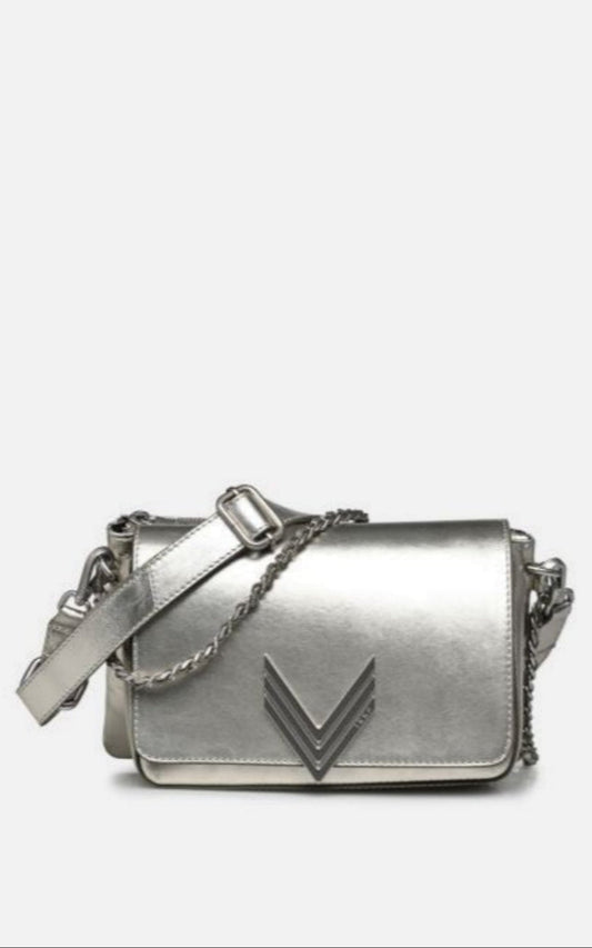 Bolso plateado segregable (rimini)