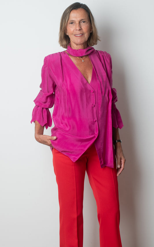 Blusa rosa