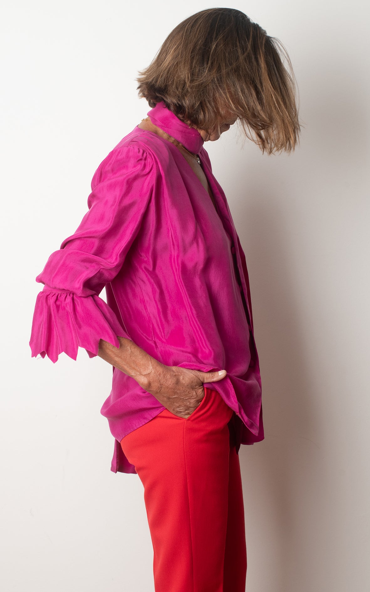 Blusa rosa
