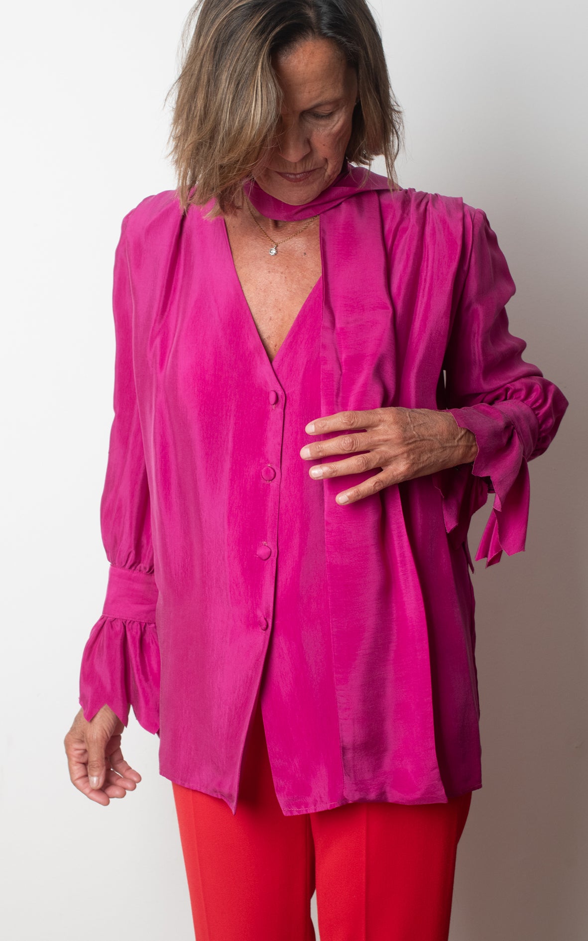 Blusa rosa