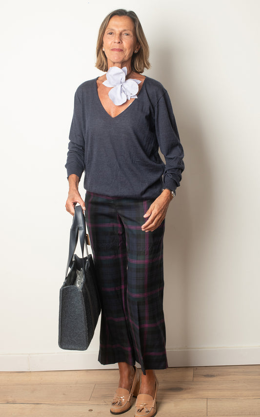 Jersey azul cashmere