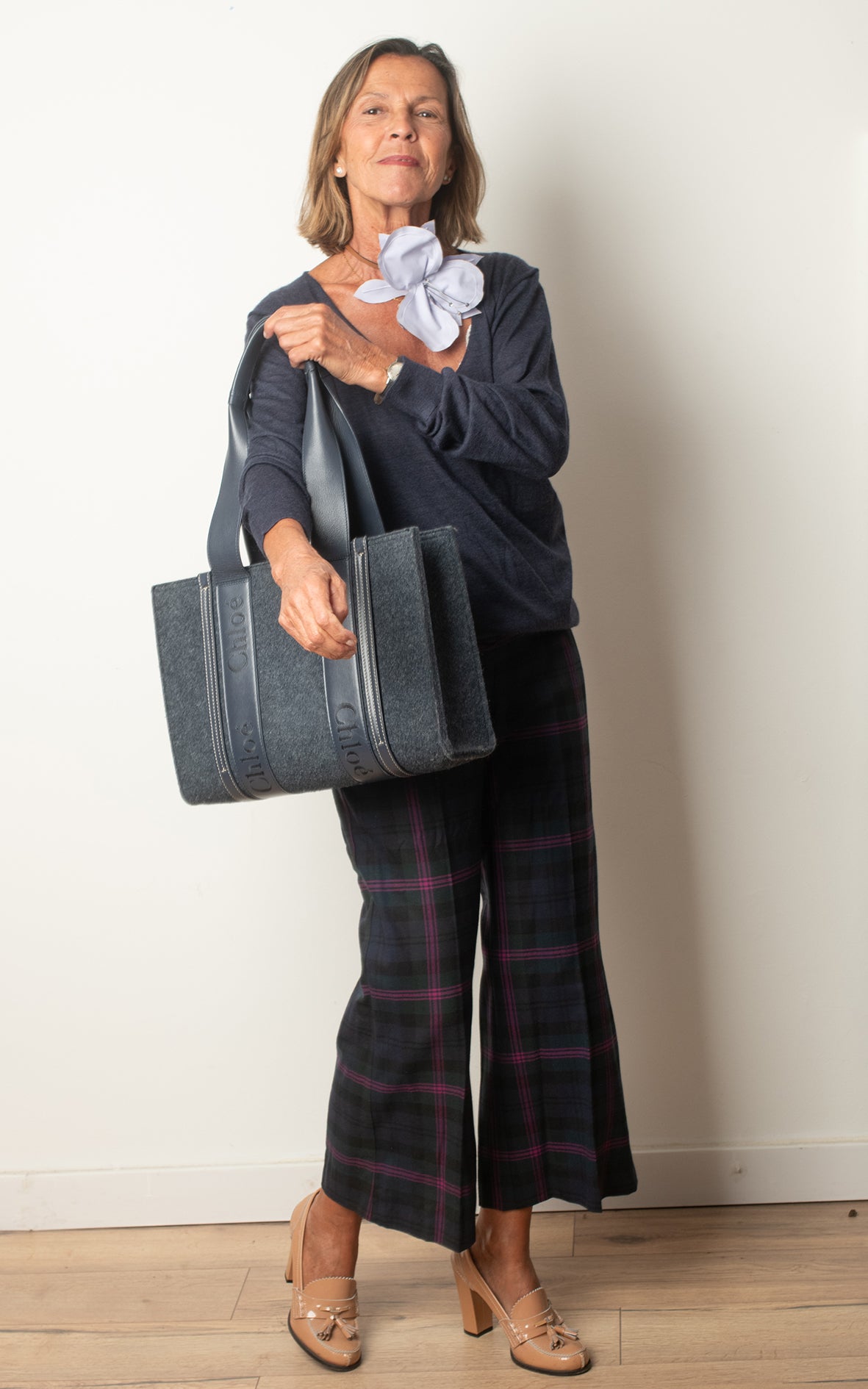 Jersey azul cashmere