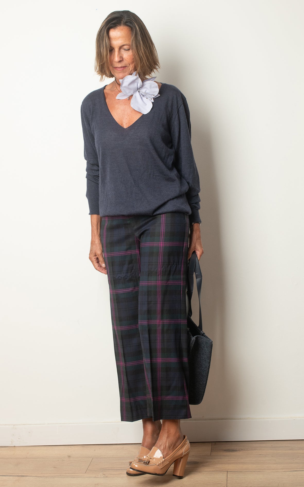 Jersey azul cashmere