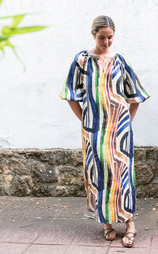 Vestido colorines