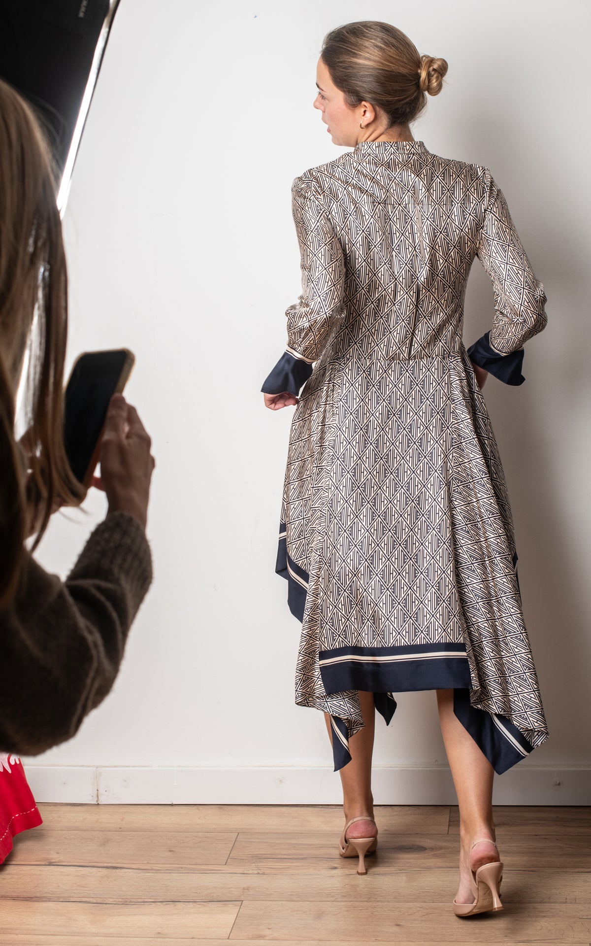 Vestido seda