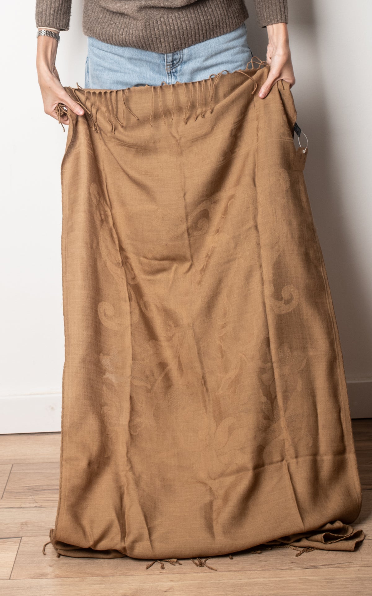 Pañuelo camel