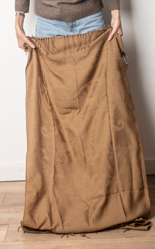 Pañuelo camel