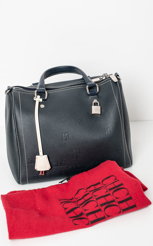 Bolso negro carolina herrera