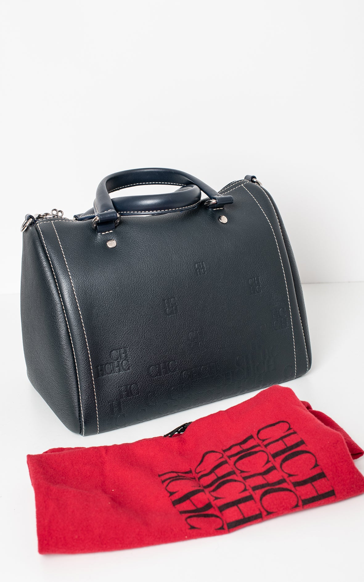 Bolso negro carolina herrera
