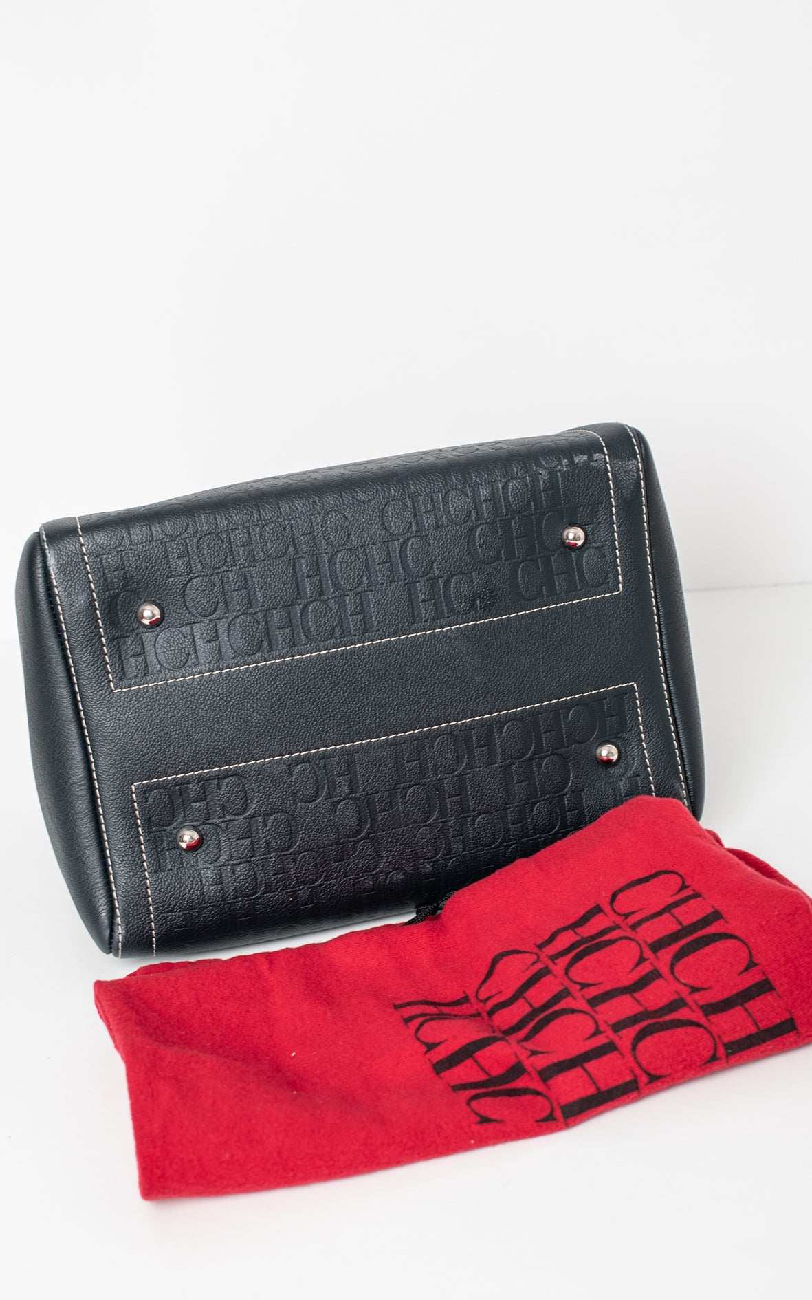 Bolso negro carolina herrera
