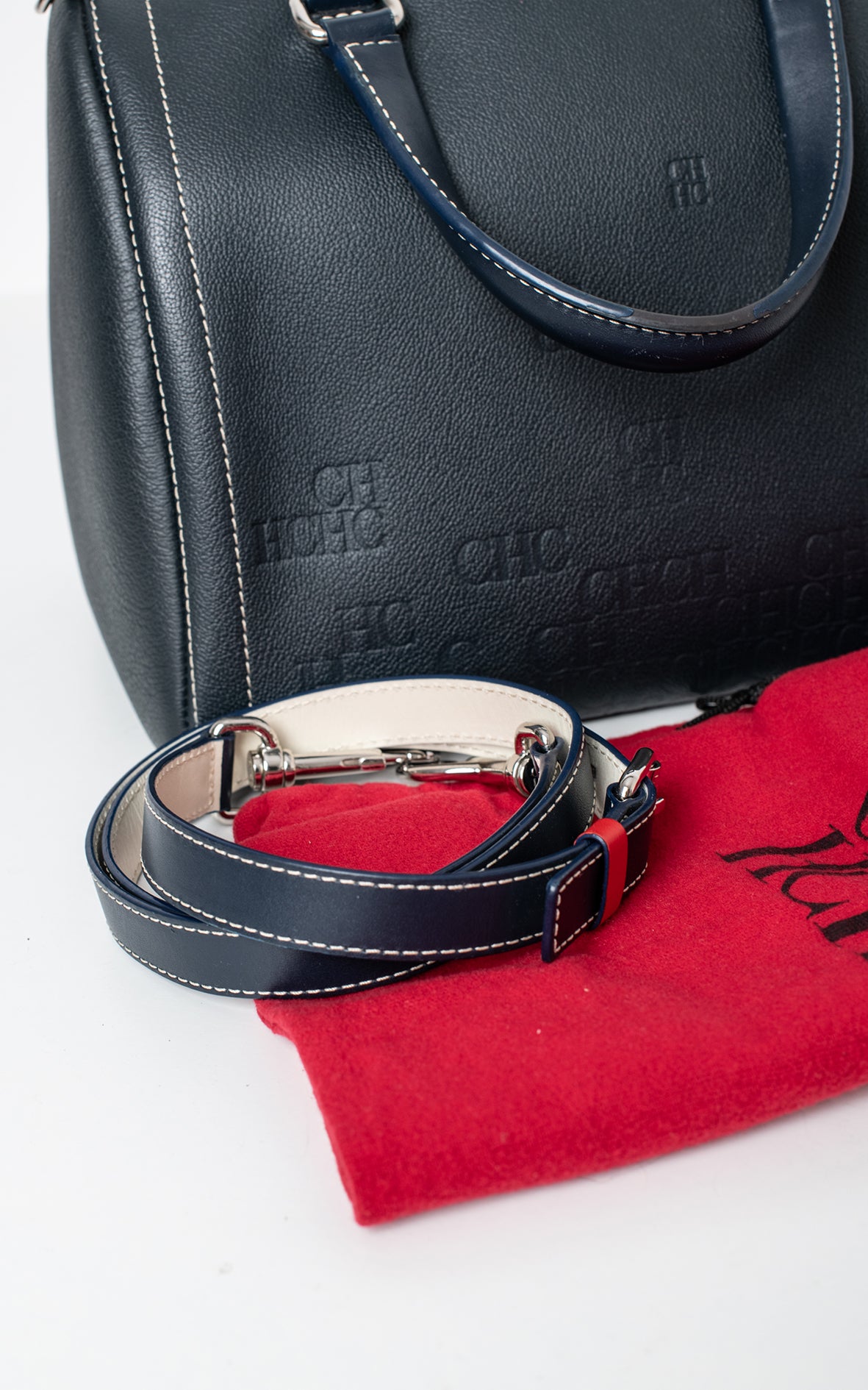 Bolso negro carolina herrera