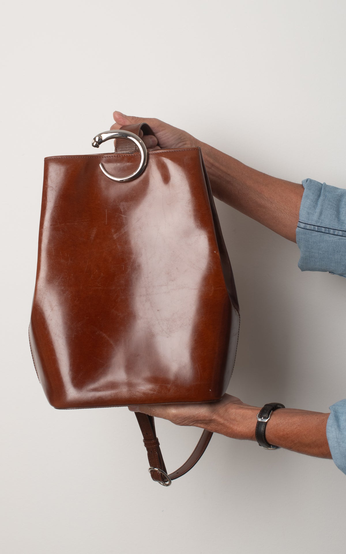 Bolso marrón Panthere
