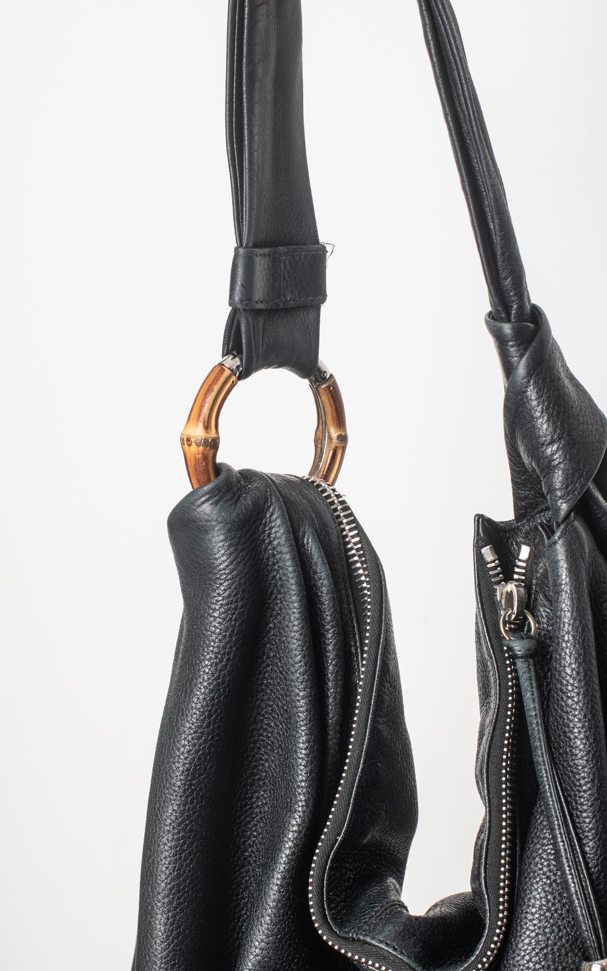 Gucci bamboo hobo
