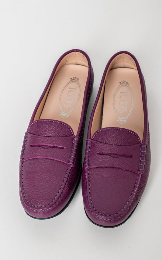 Mocasines morados