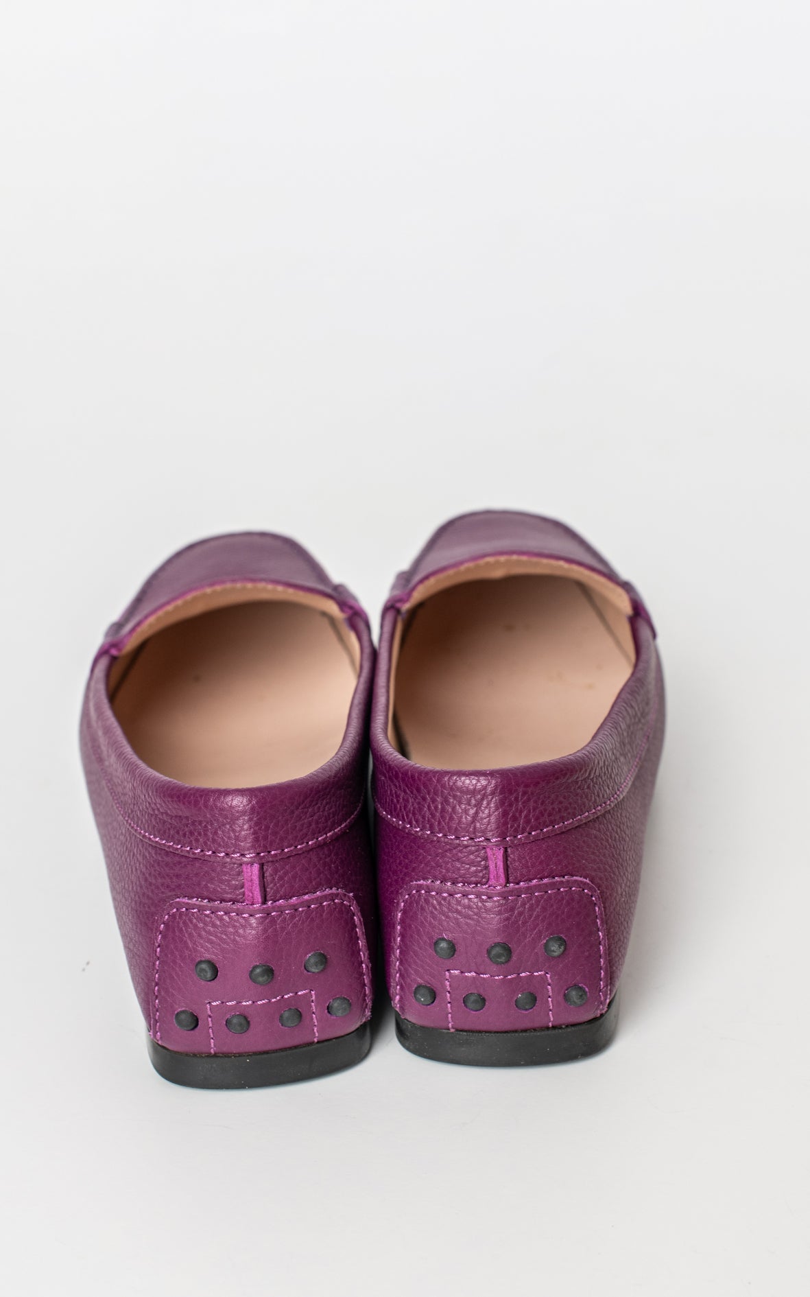 Mocasines morados