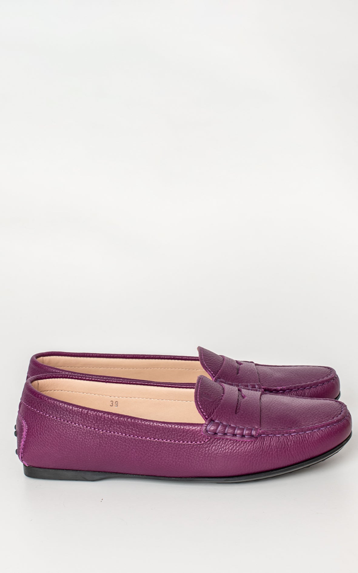 Mocasines morados