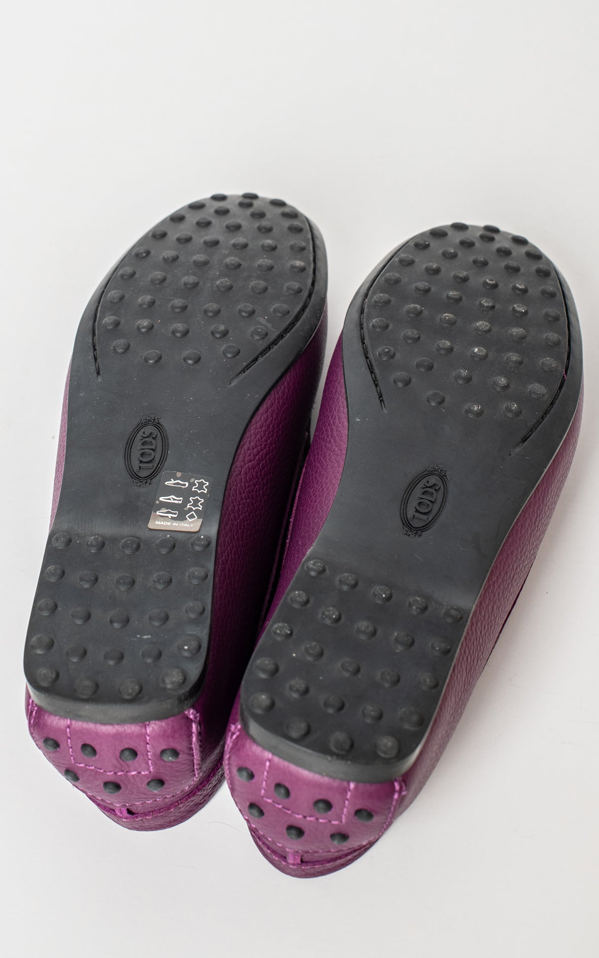 Mocasines morados