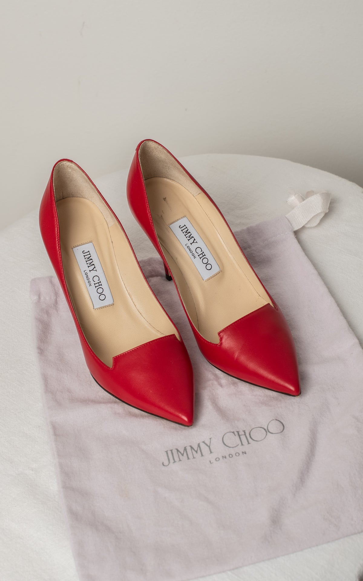 Mocasines con tacón fresas