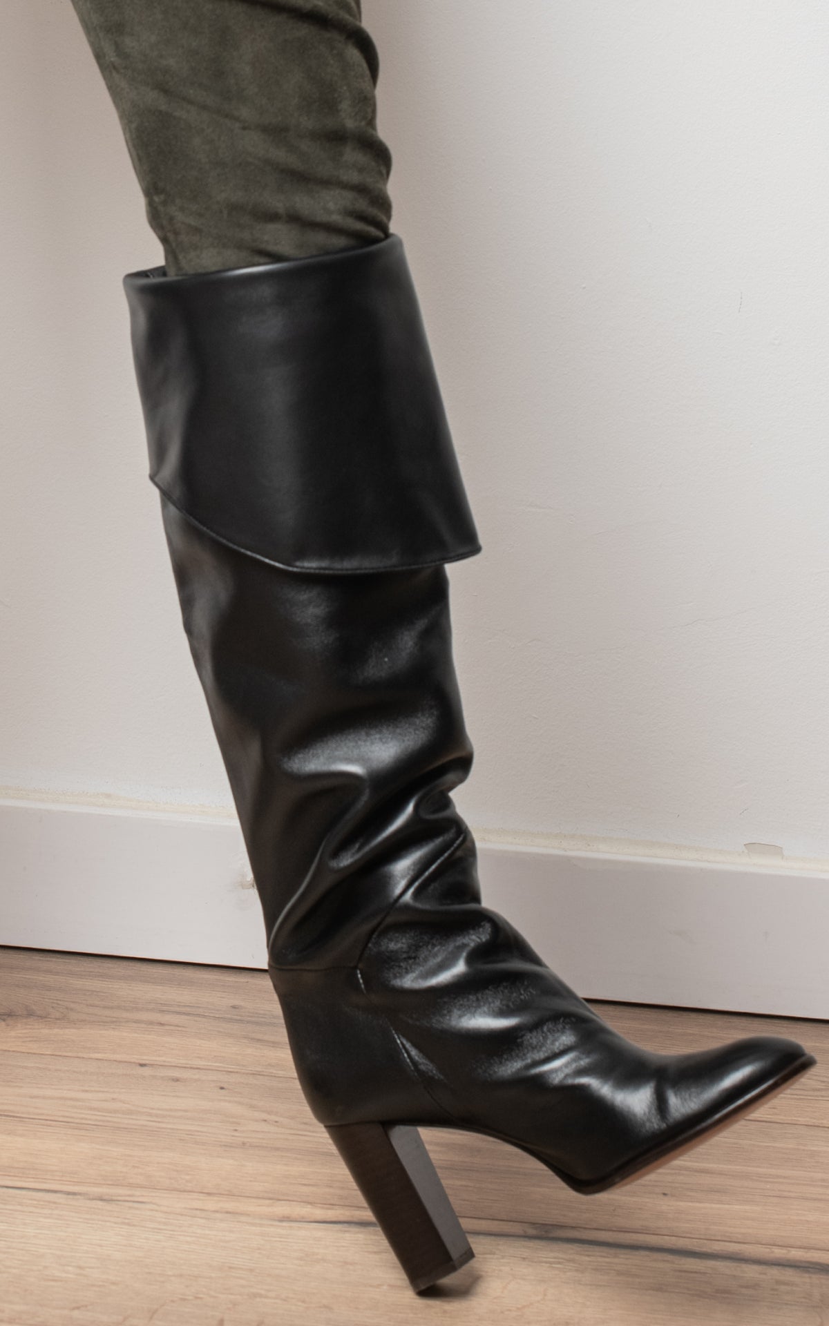 Botas de piel