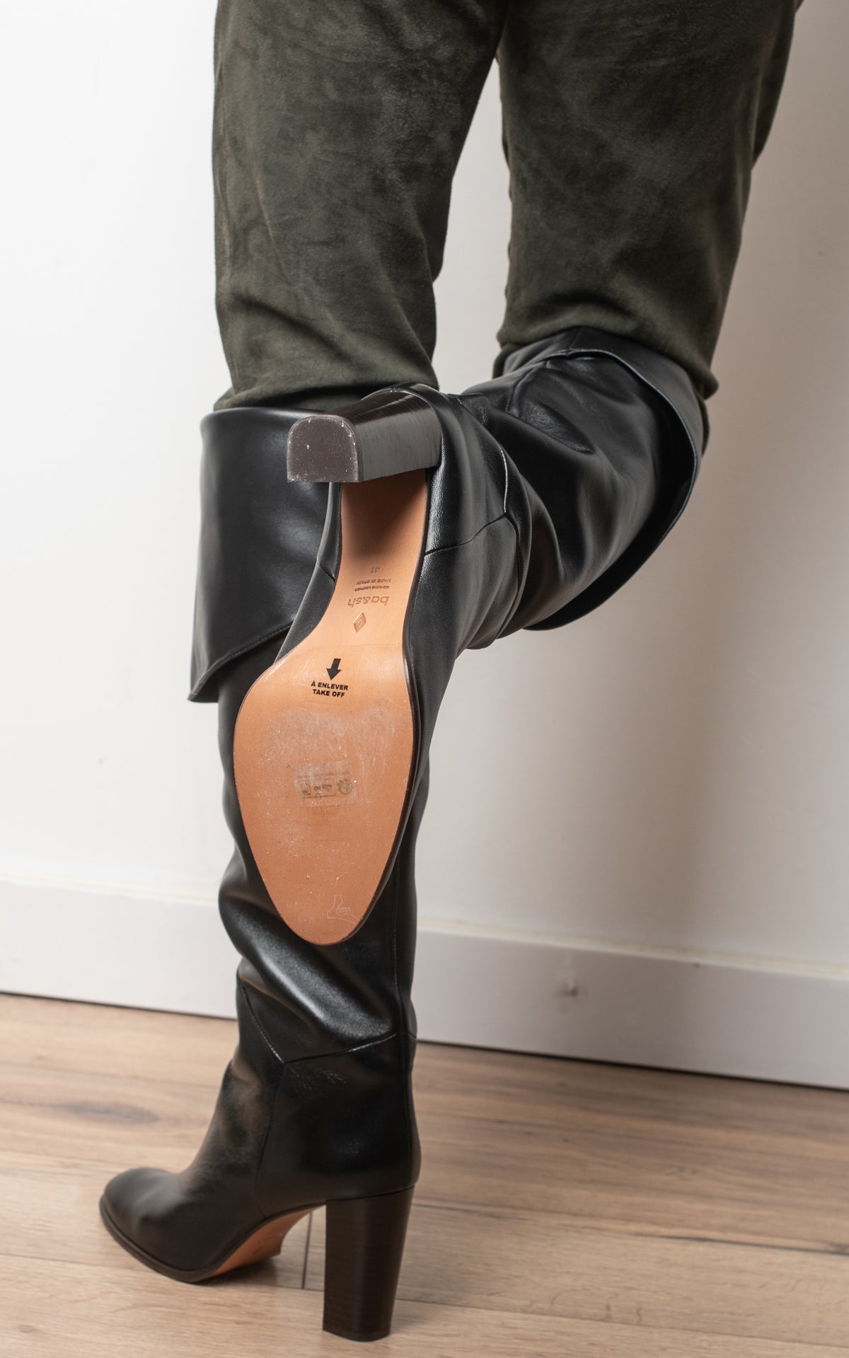 Botas de piel