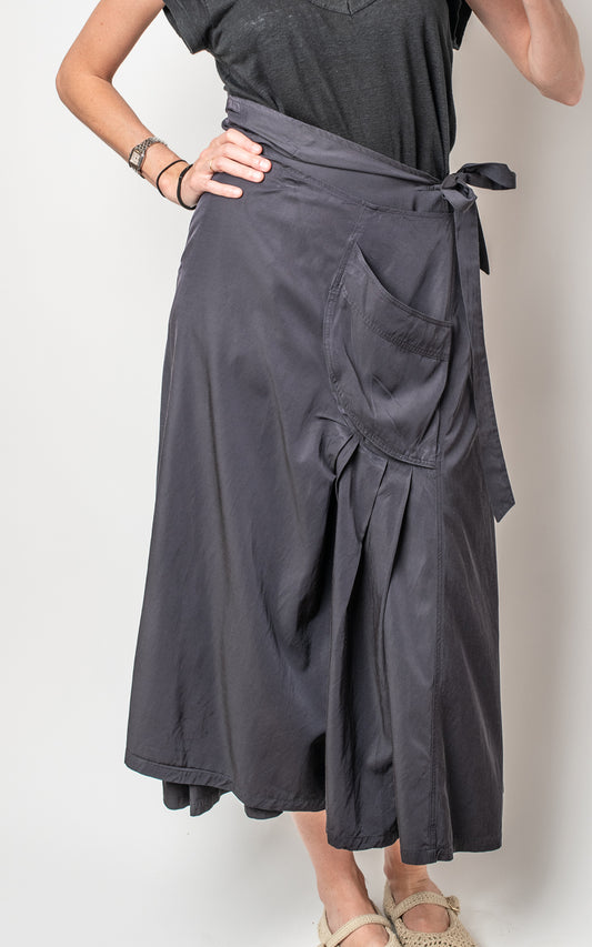 Falda negra/gris