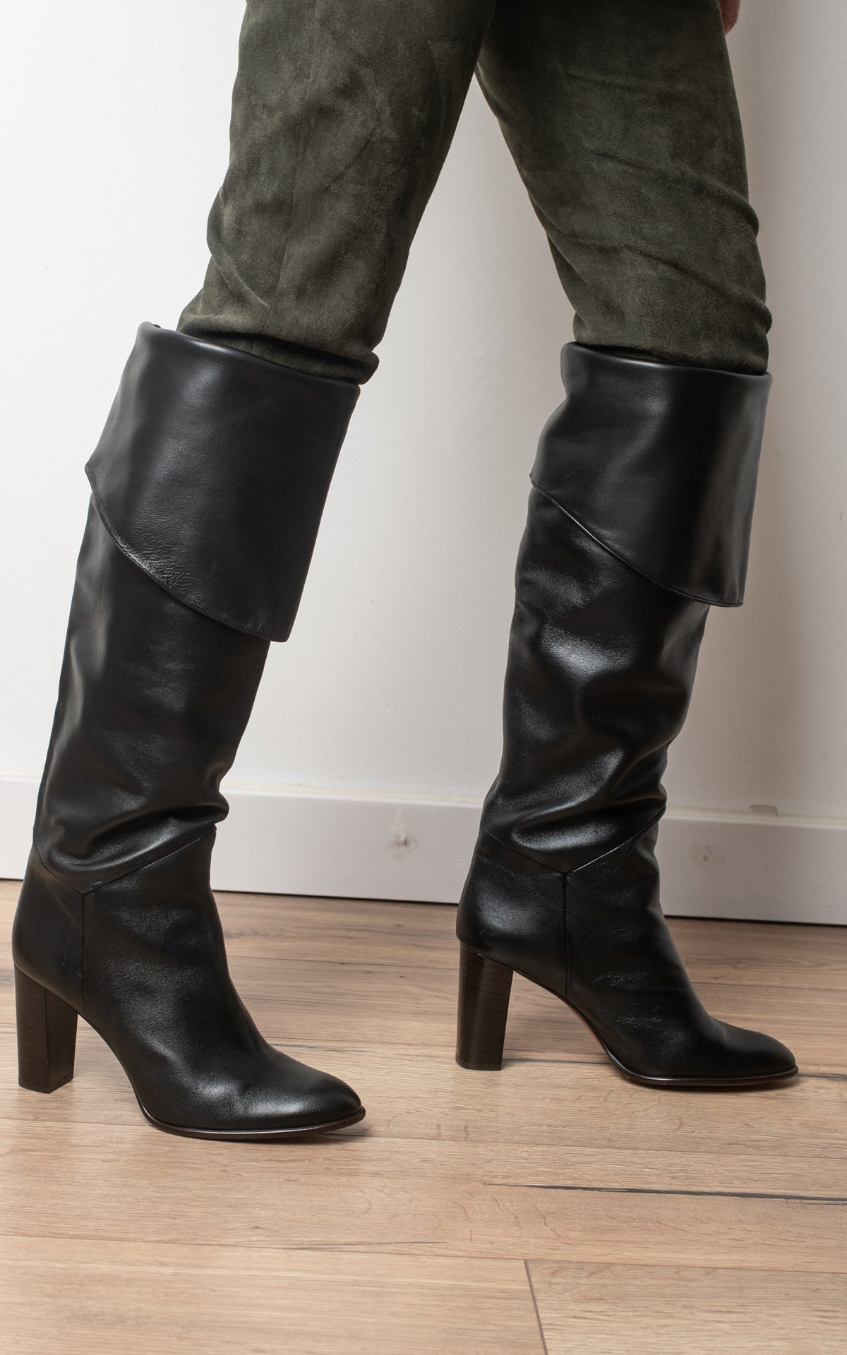 Botas de piel