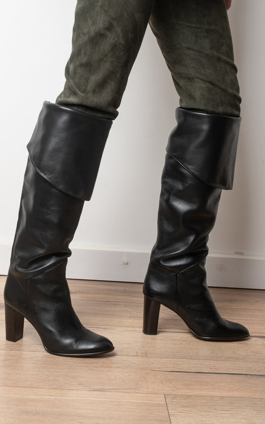 Botas de piel