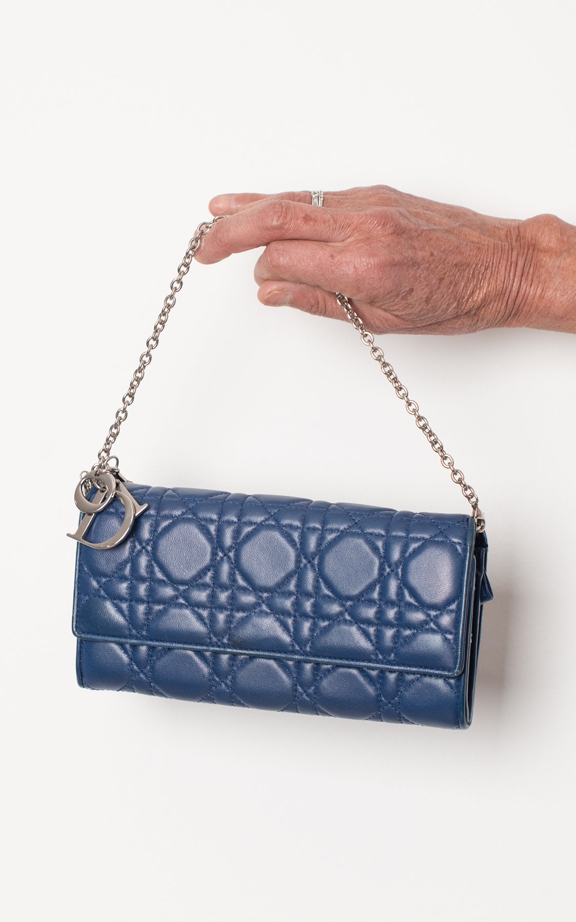 Mini bolso acolchado Cannage