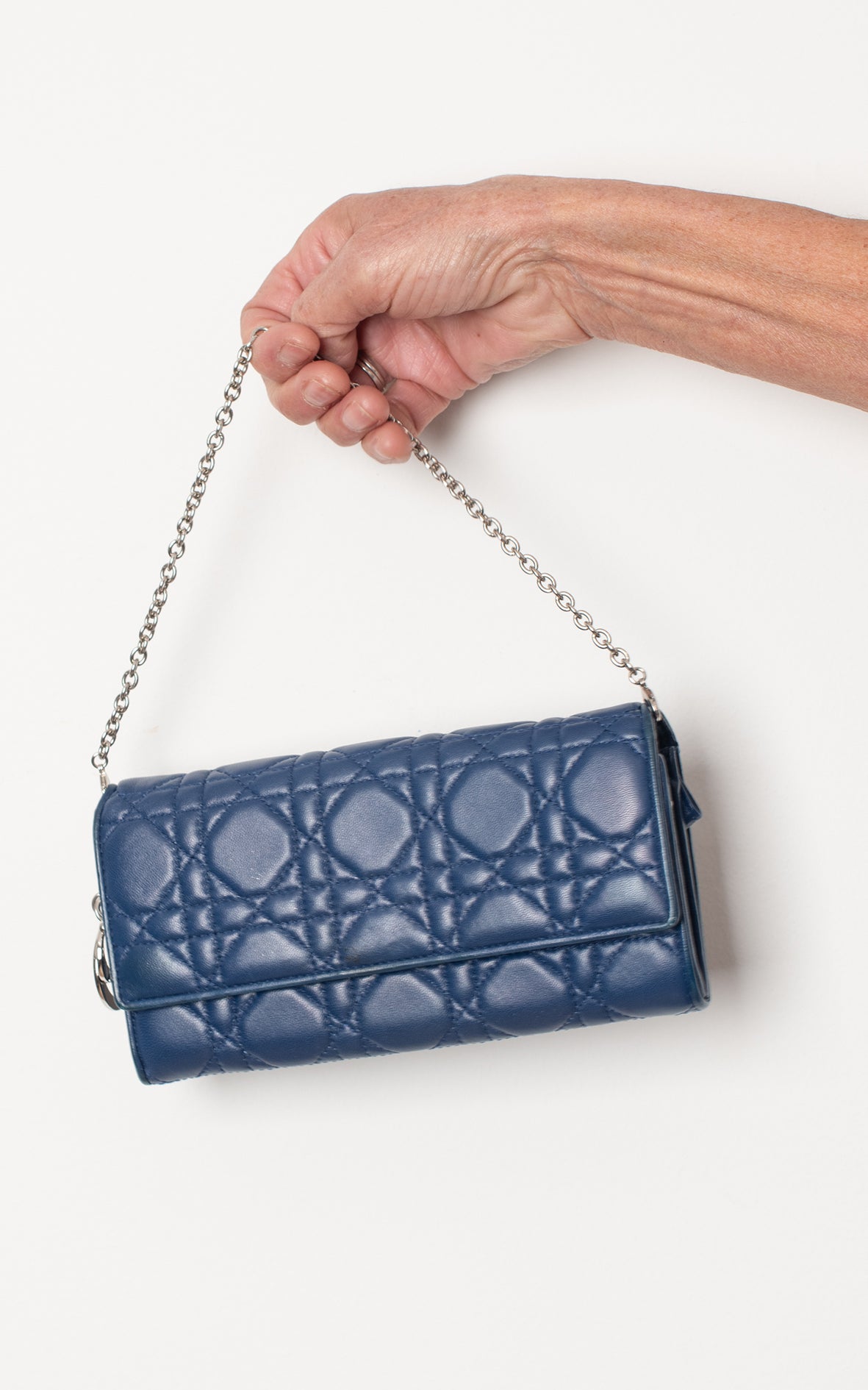 Mini bolso acolchado Cannage