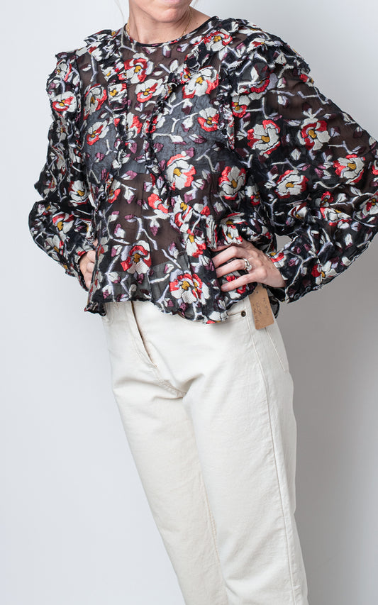 Camisa espalda abierta