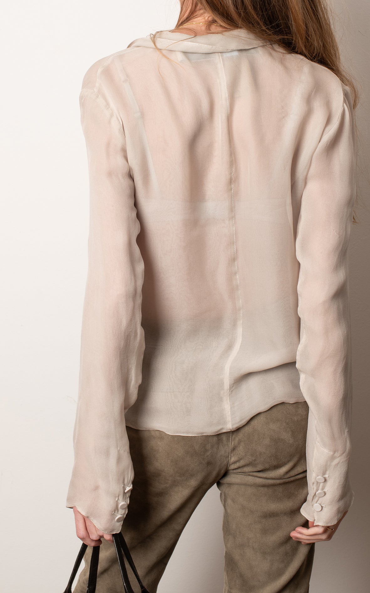 Blazer de seda