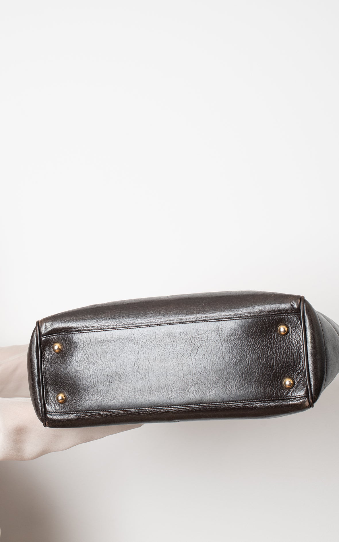 Bolso heritage marrón chocolate