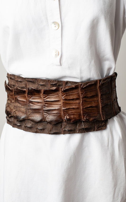 Cinturón cocodrilo