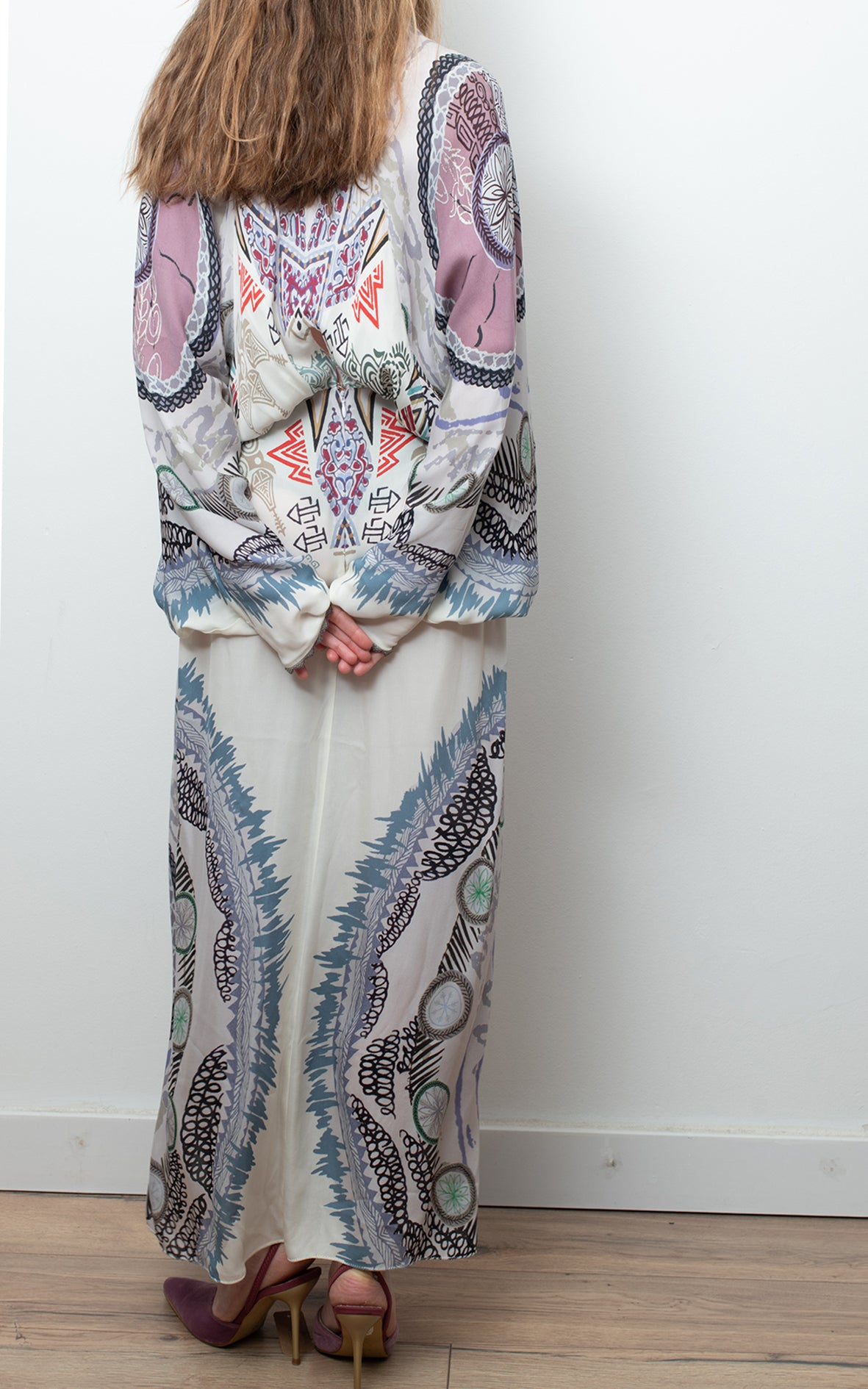 Vestido de seda de Etro