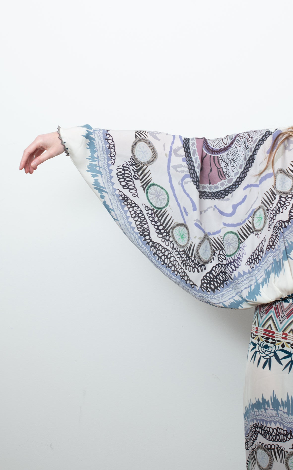 Vestido de seda de Etro