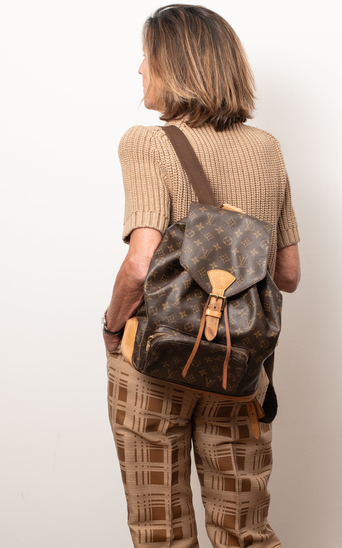 Mochila anagram Louis Vuitton