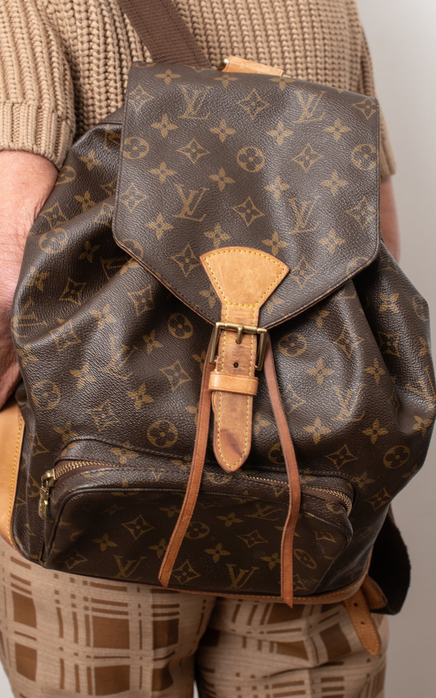 Mochila anagram Louis Vuitton