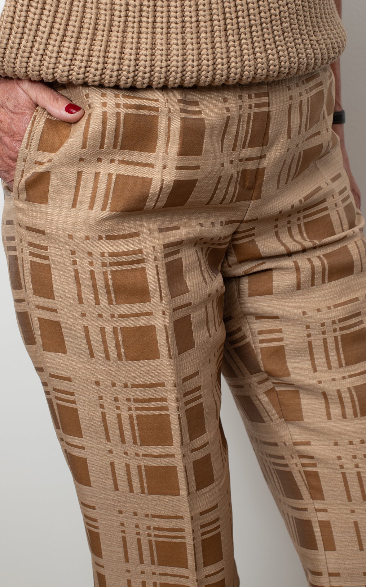 Pantalones de cuadros