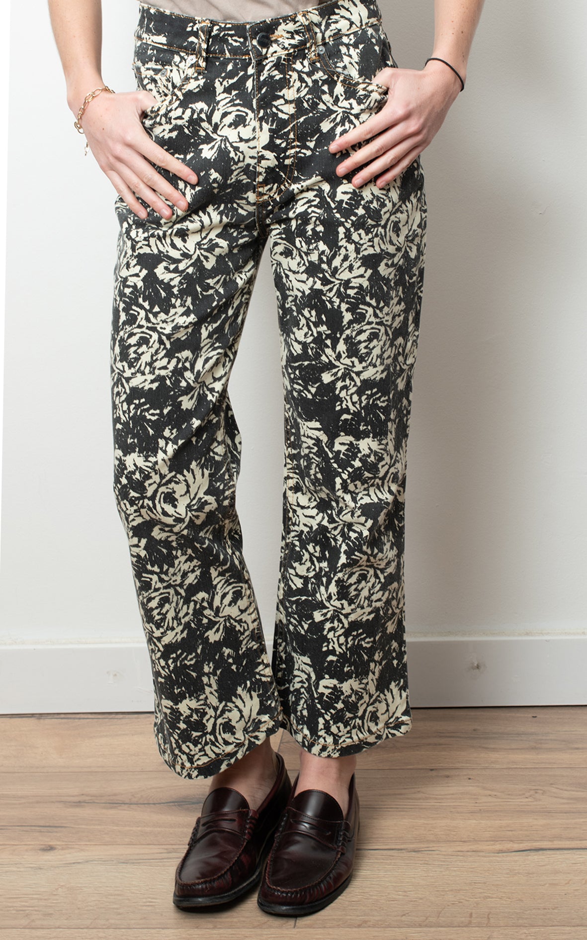 Pantalones de flores