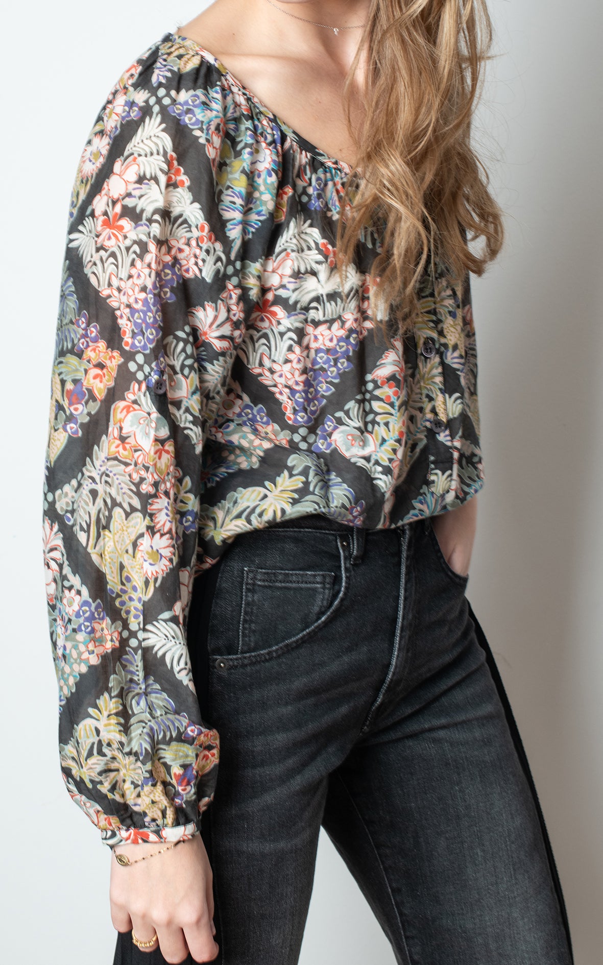 Camisa de flores