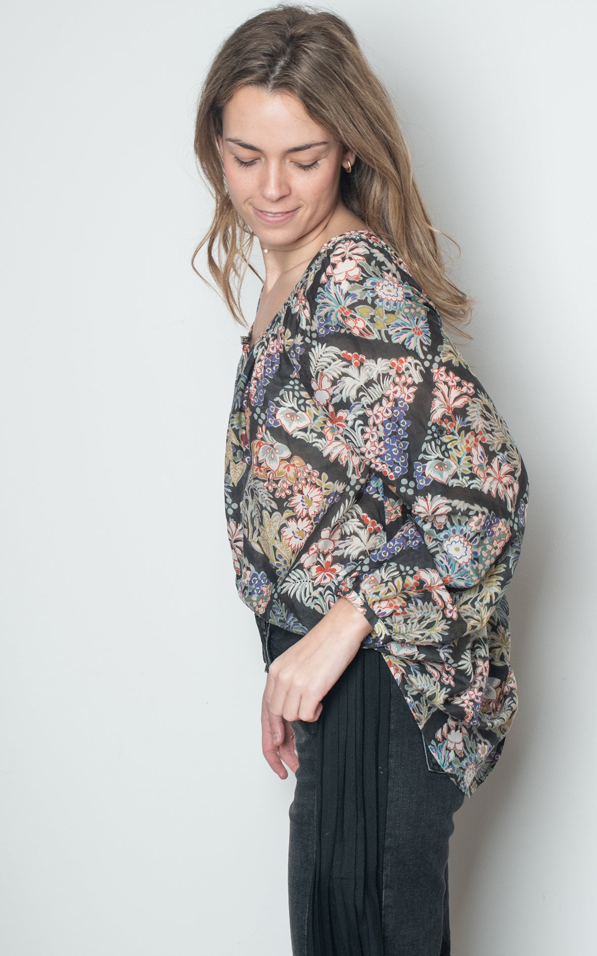 Camisa de flores