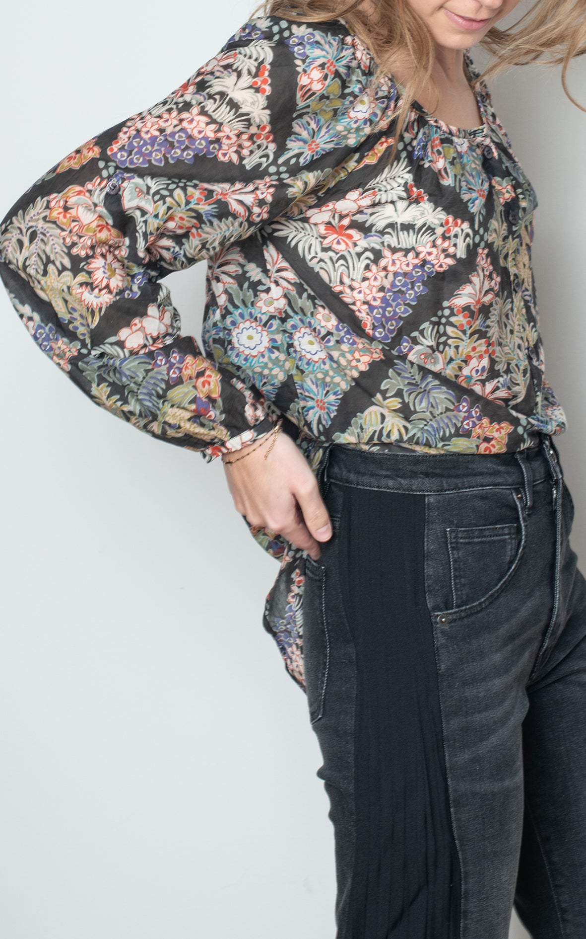 Camisa de flores