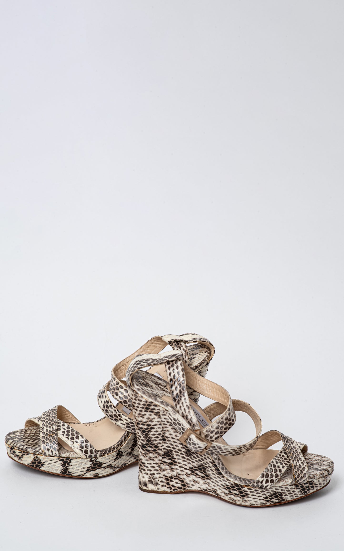 Cuñas serpiente Jimmy Choo