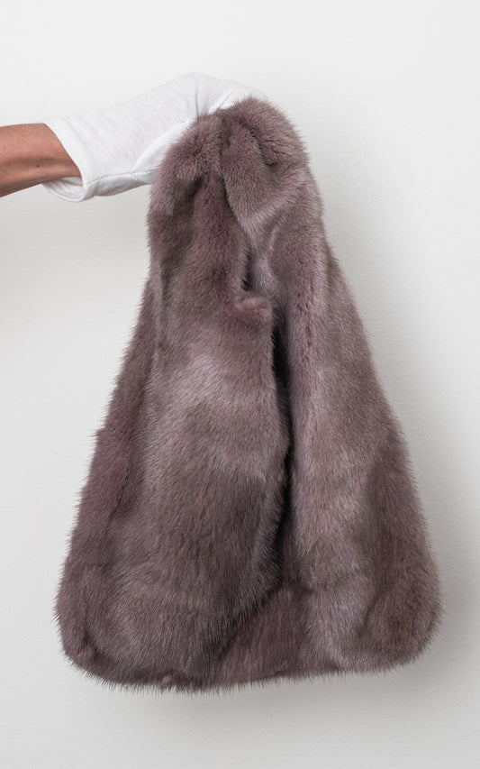Bolso visón lila