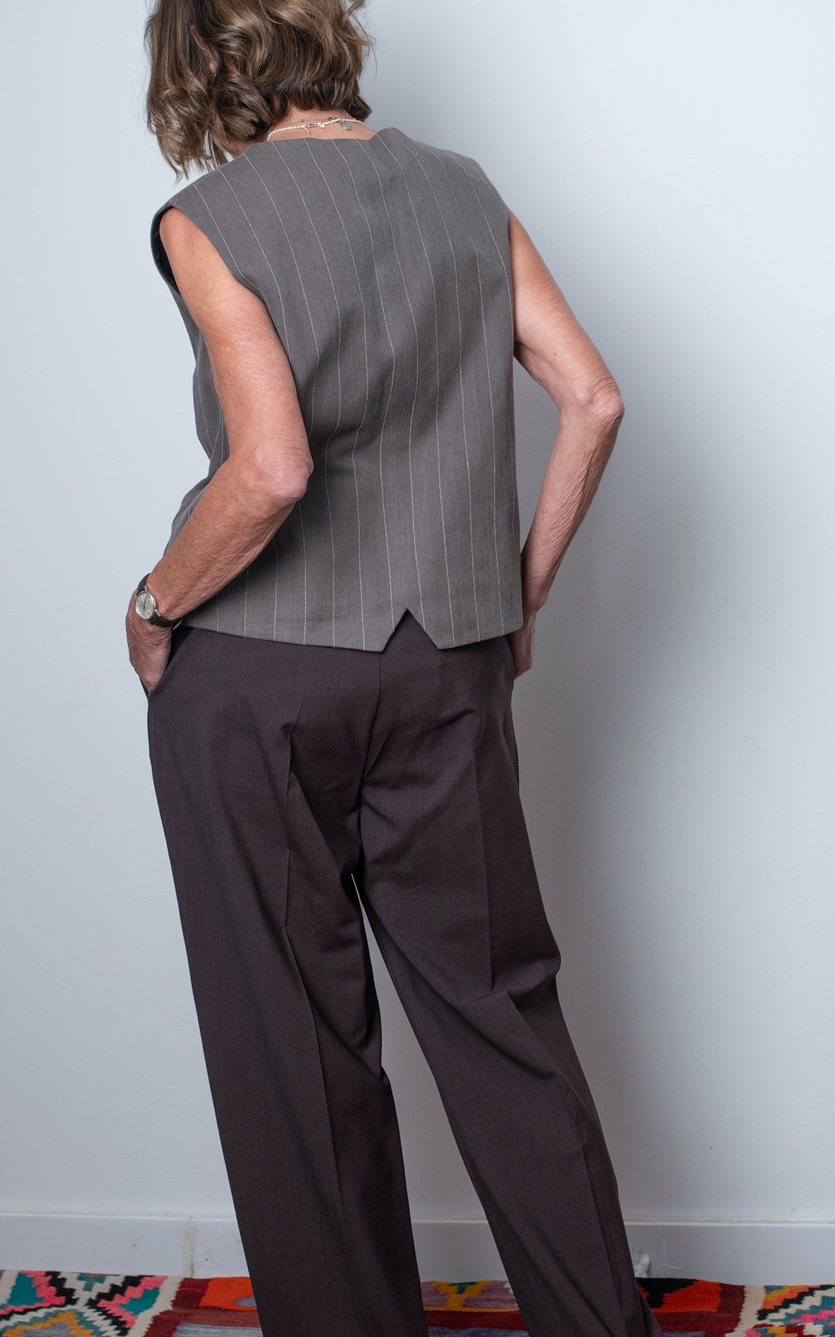 Pantalón granate