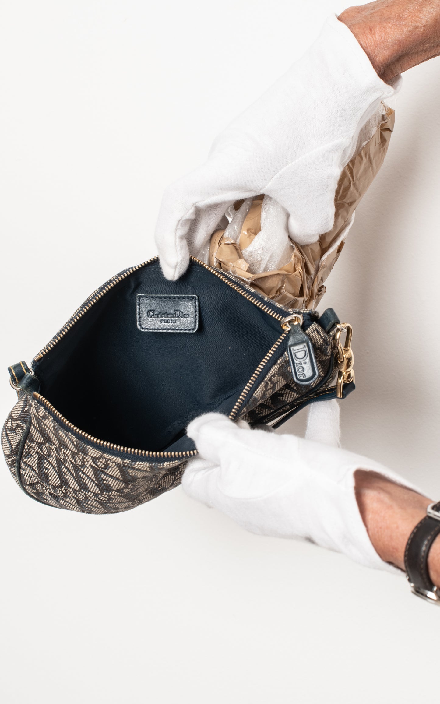 Saddle Vintage Azul