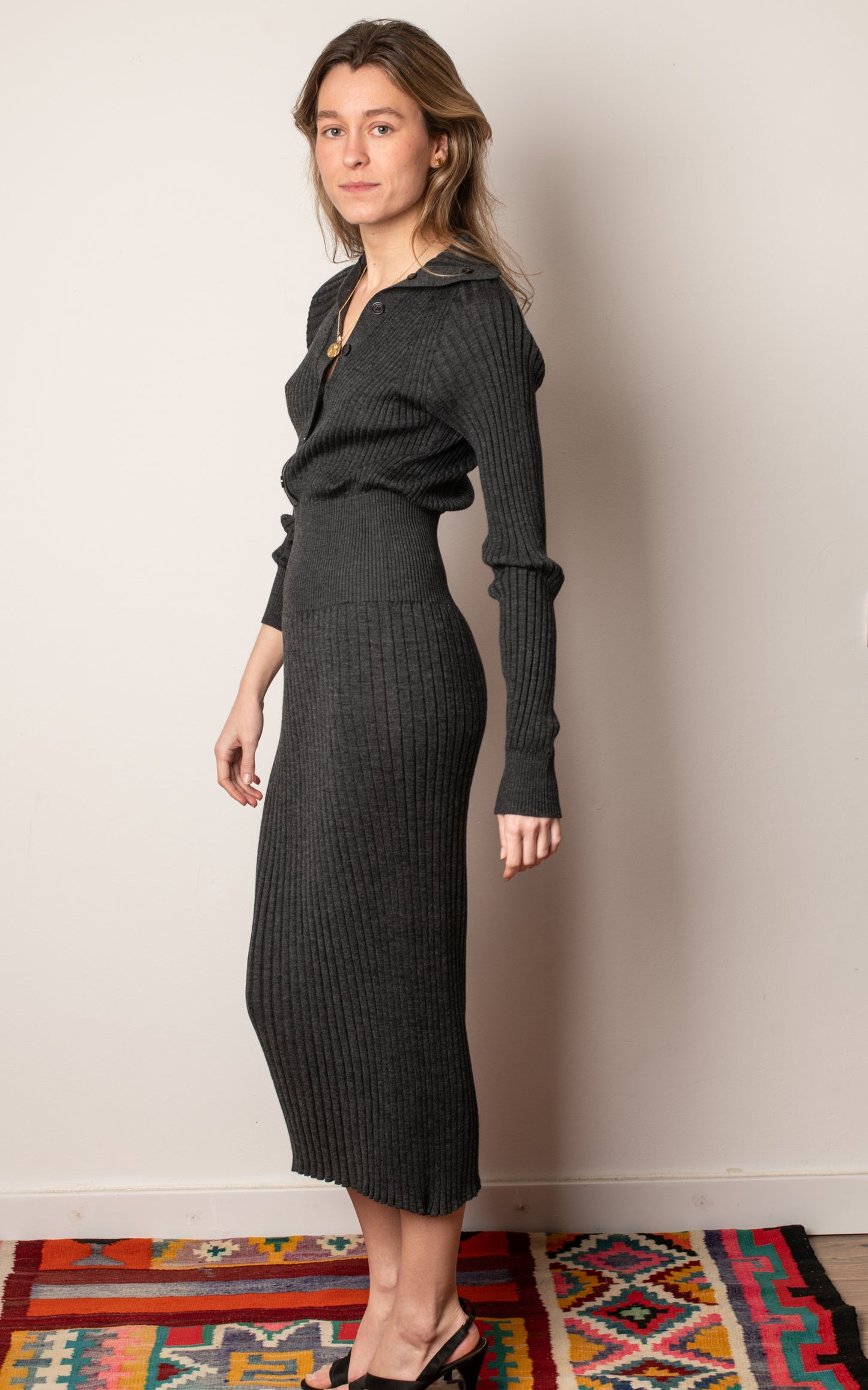Vestido de lana