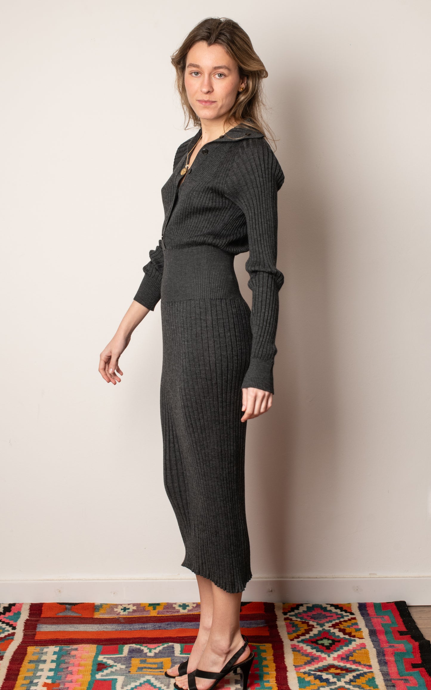 Vestido de lana