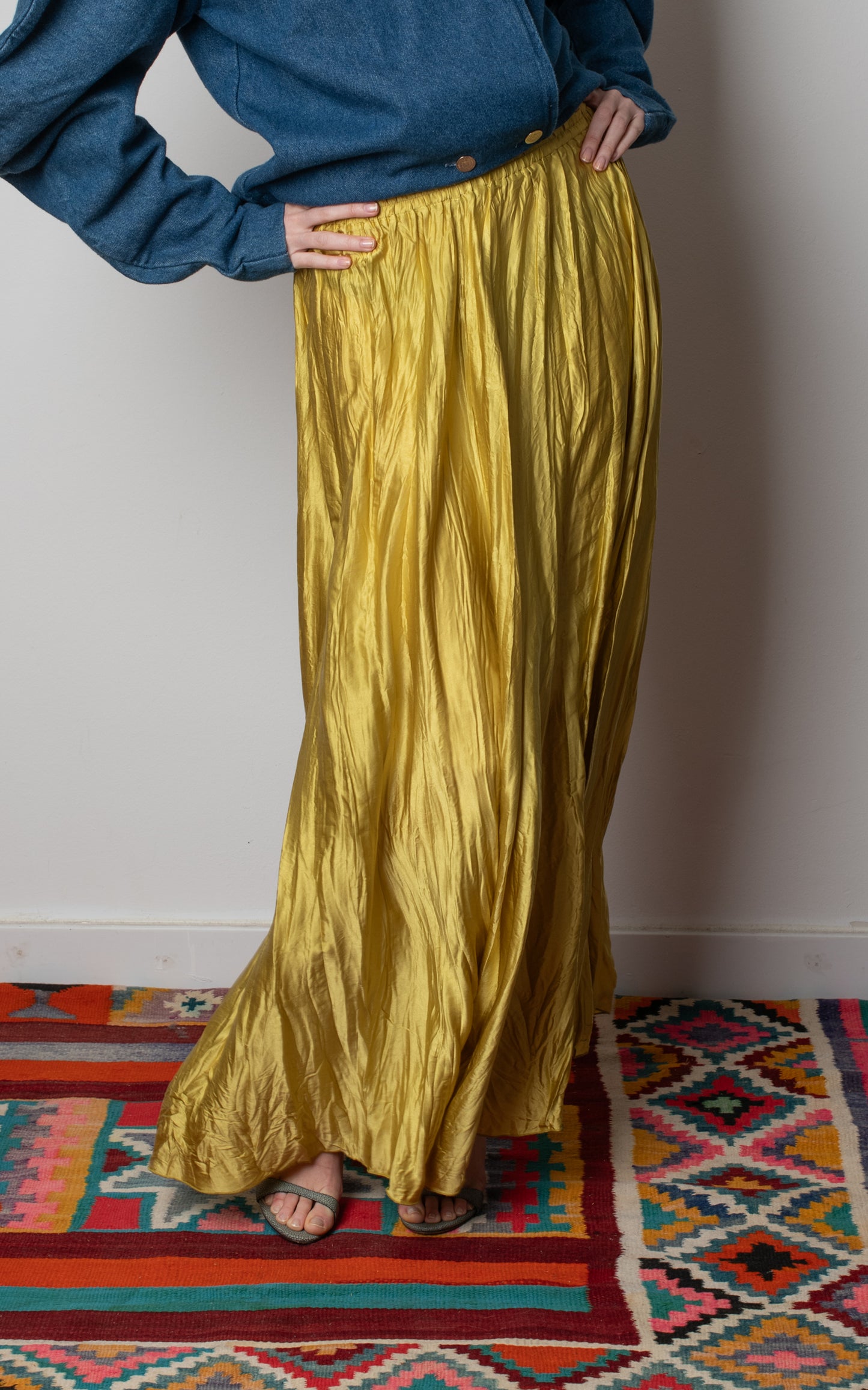 Falda amarilla