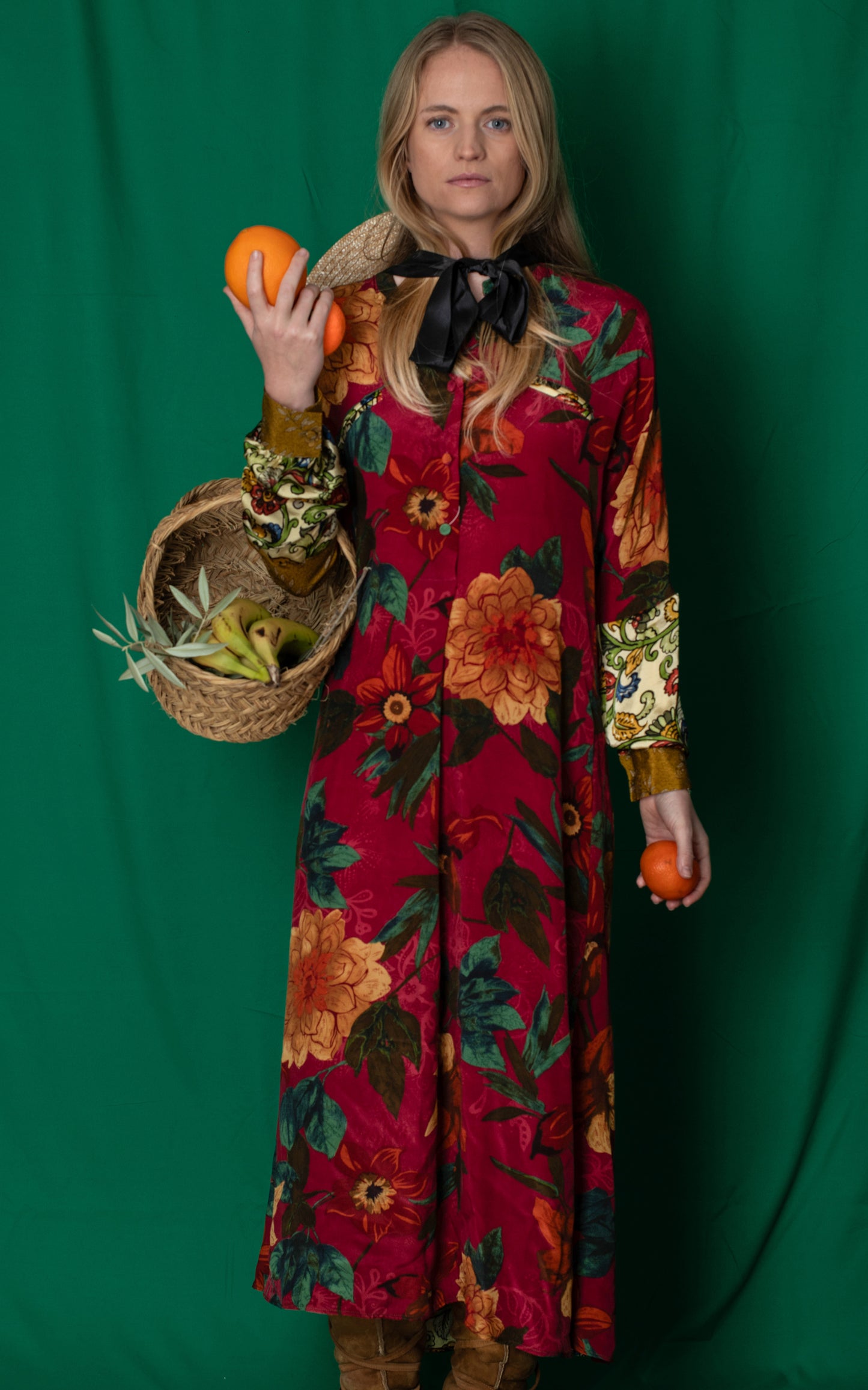 Vestido seda